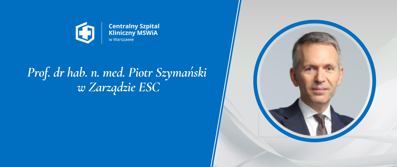 Prof Dr Hab N Med Piotr Szymański W Zarządzie Esc Państwowy Instytut Medyczny Mswia 6801