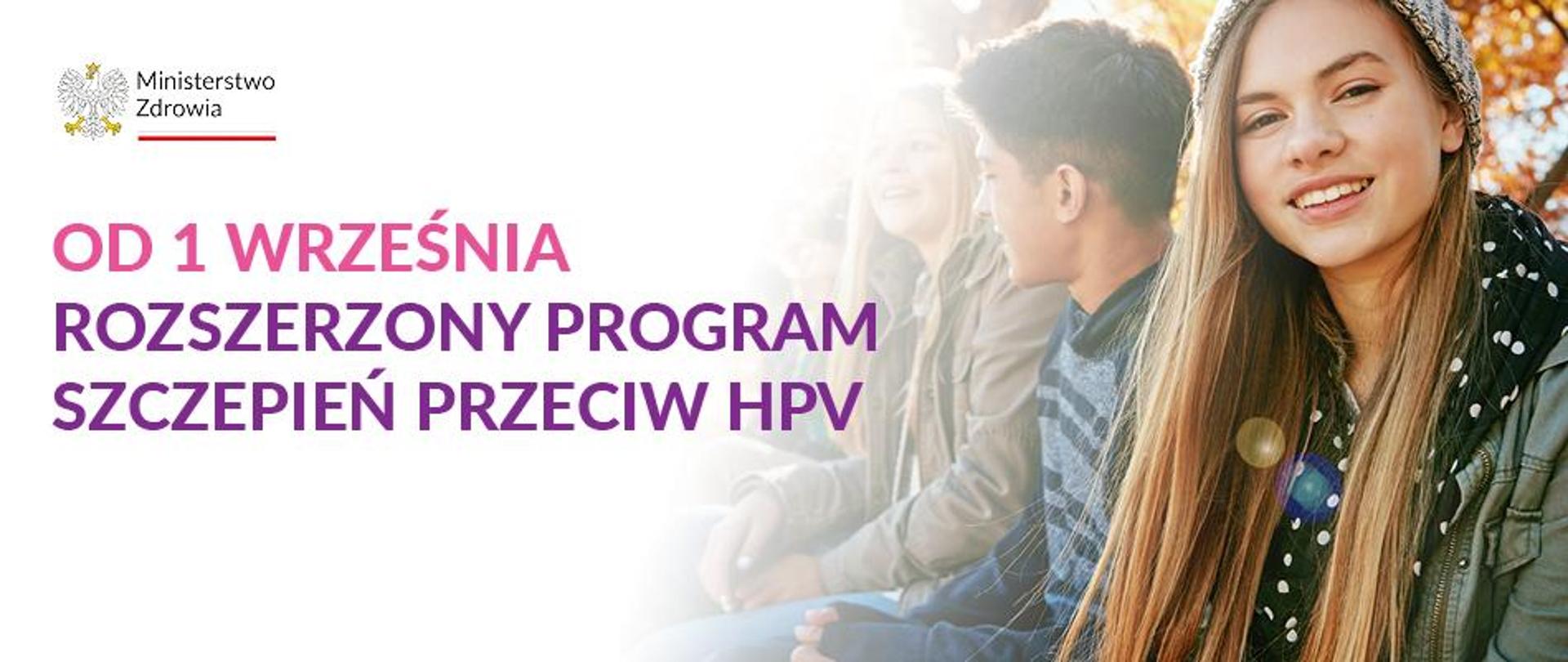 od 1wrześniarozszerzony program szczepień przeciw HPV - cover 