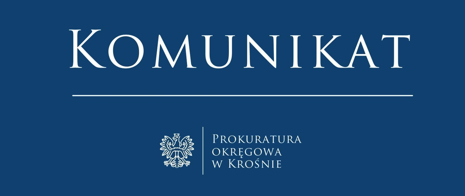 Komunikat prasowy