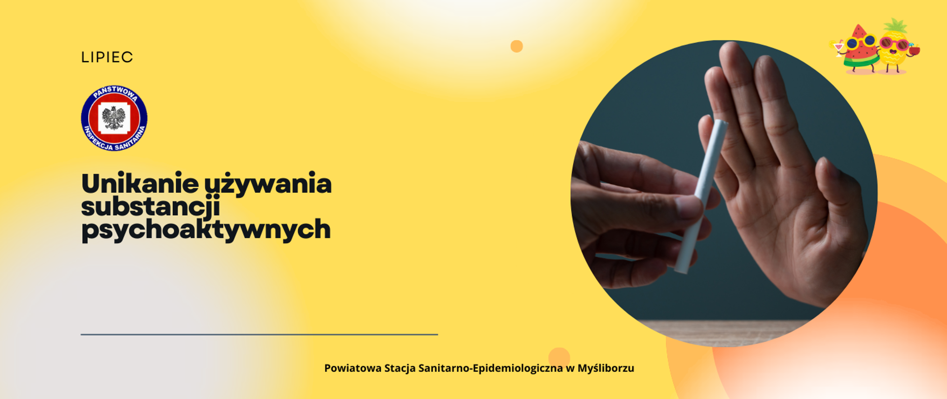 Unikanie używania substancji psychoaktywnych