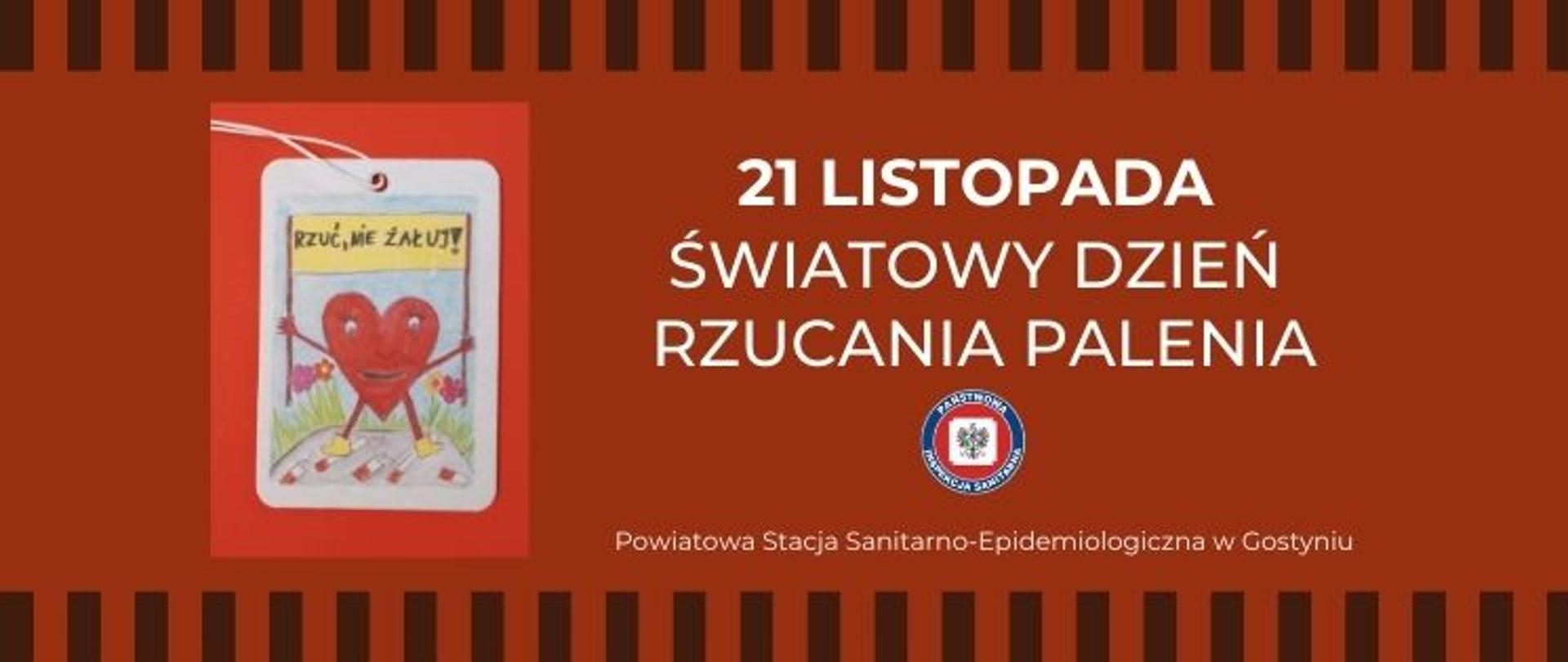 21 Listopada Światowy Dzień Rzucania Palenia