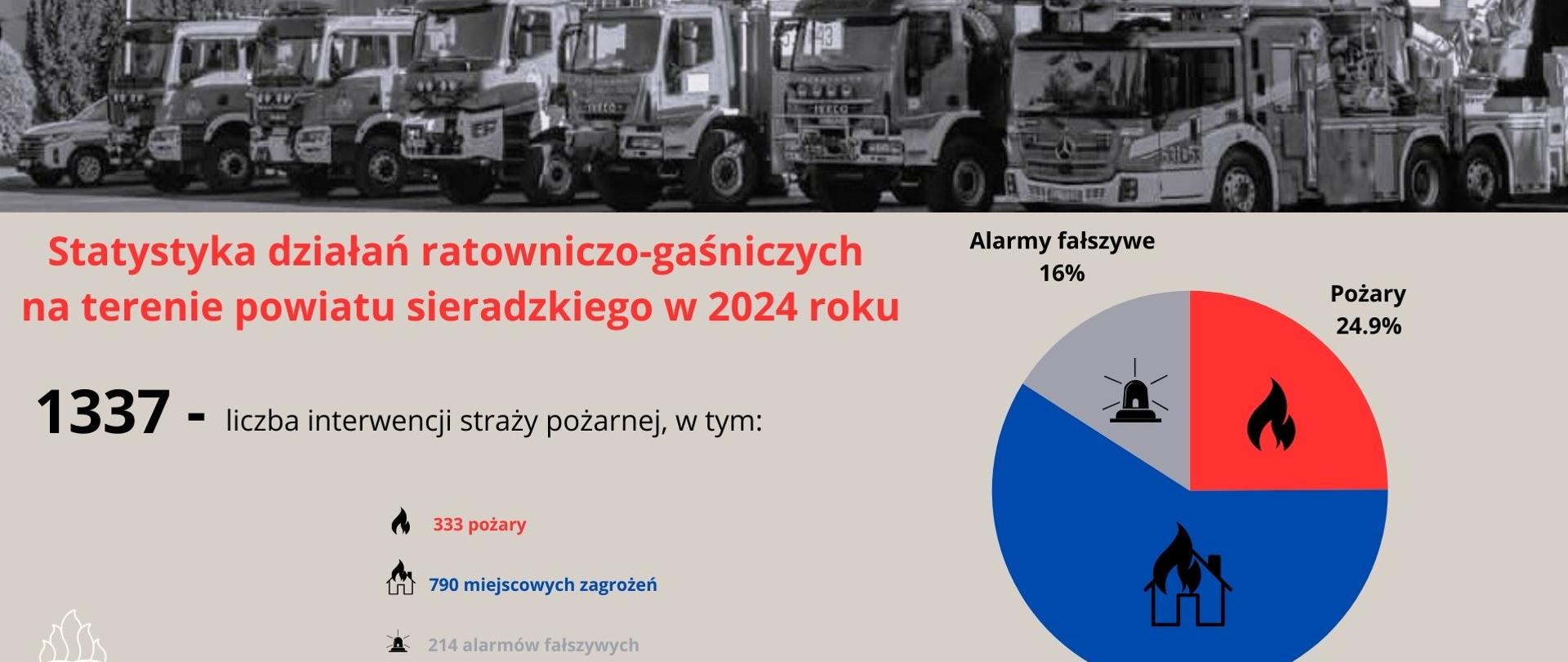 Zdjęcie przedstawia dane statystyczne za 2024 rok