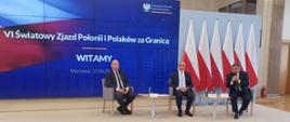 Panel dyskusyjny pt. Wsparcie Rządu RP dla Polonii i Polaków za granicą.