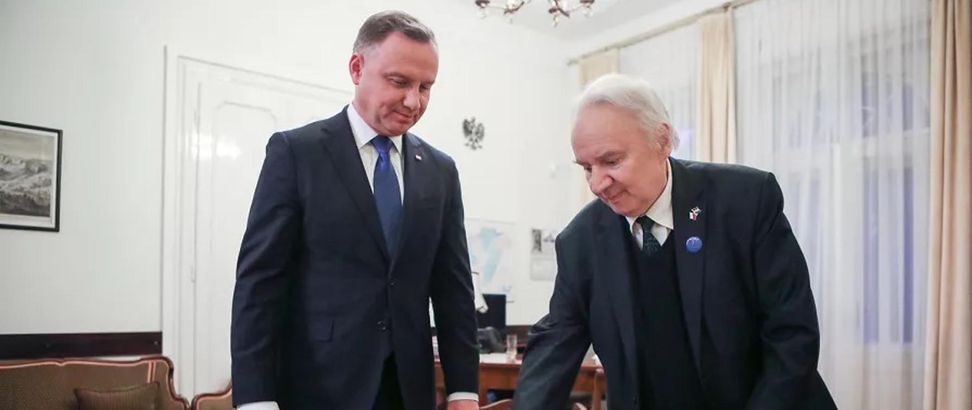 Wizyta prezydenta Andrzeja Dudy w Budapeszcie