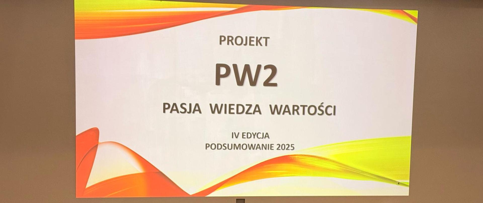 Podsumowanie projektu PW2