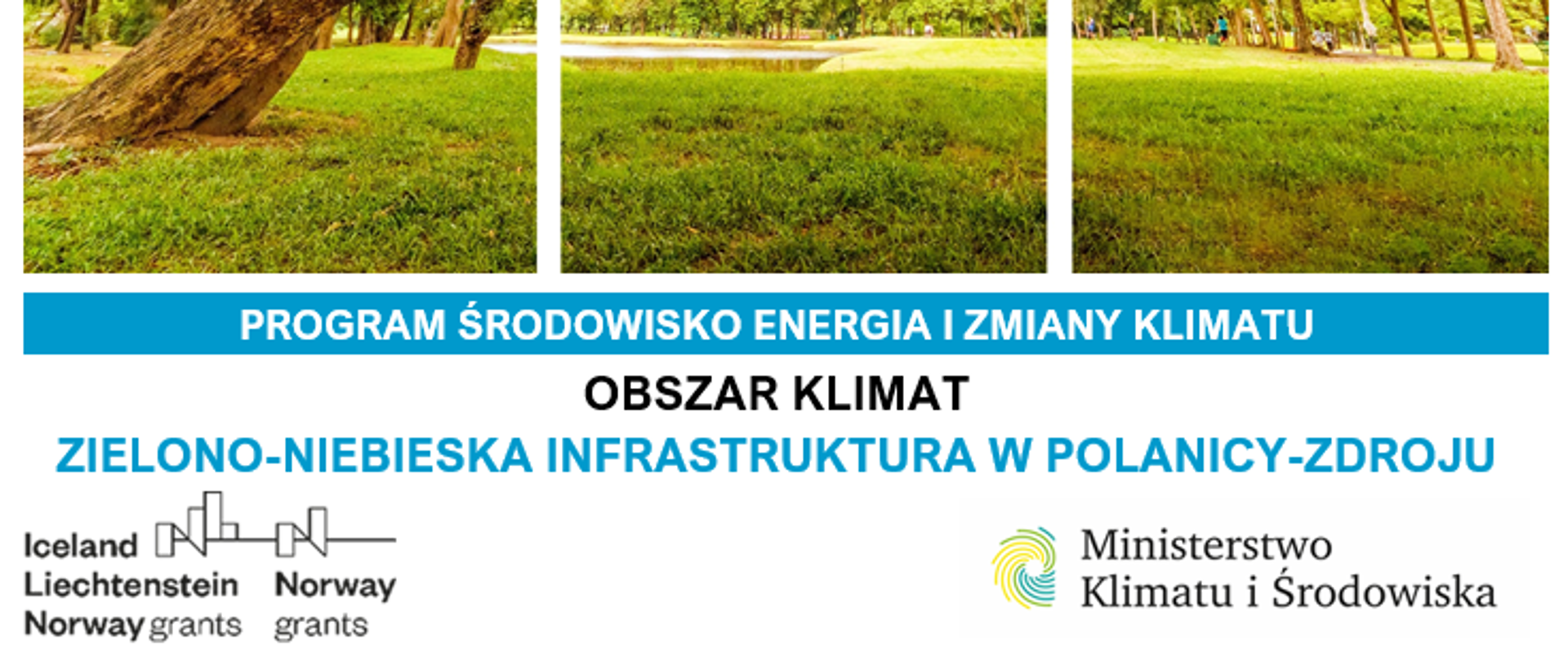 Inwestycje w zakresie zielono-niebieskiej infrastruktury w Polanicy-Zdrój