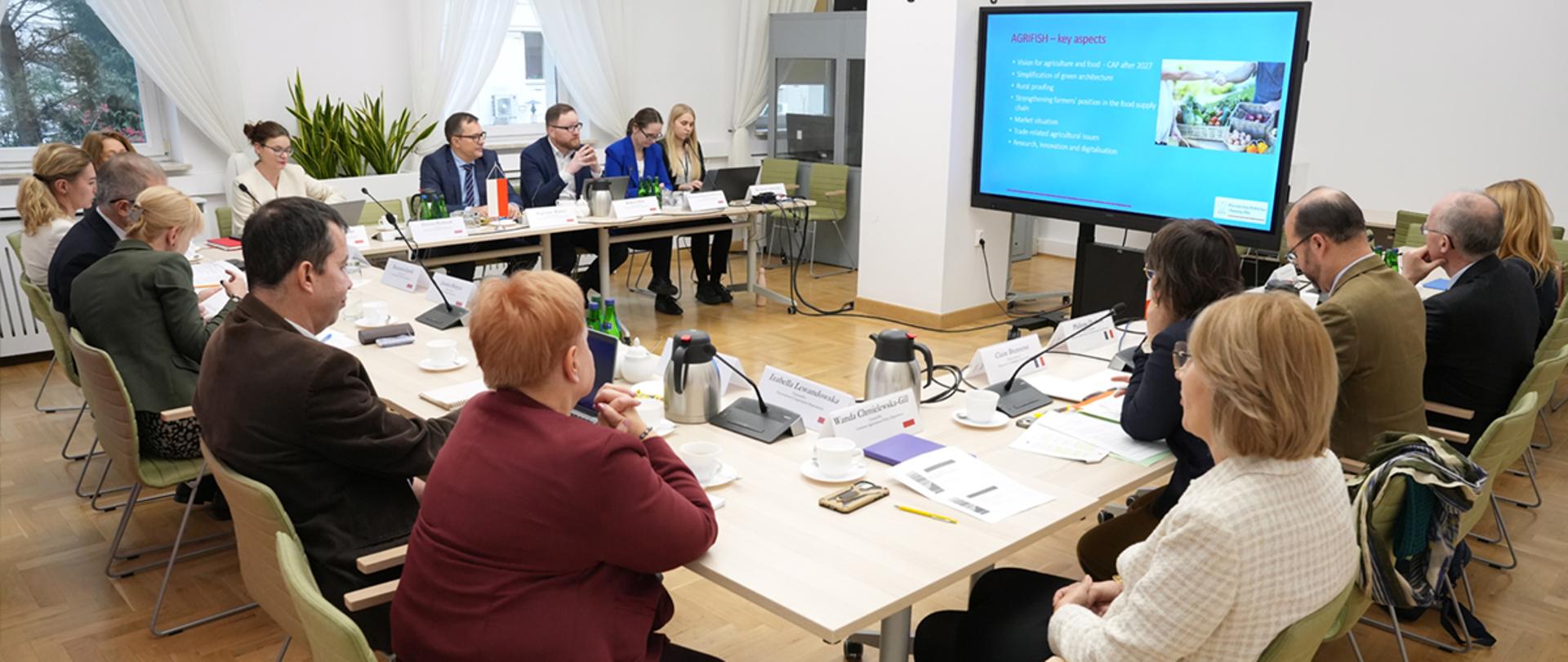 Meeting of the Polish-French Joint Committee on Agriculture (photo by the MARD)