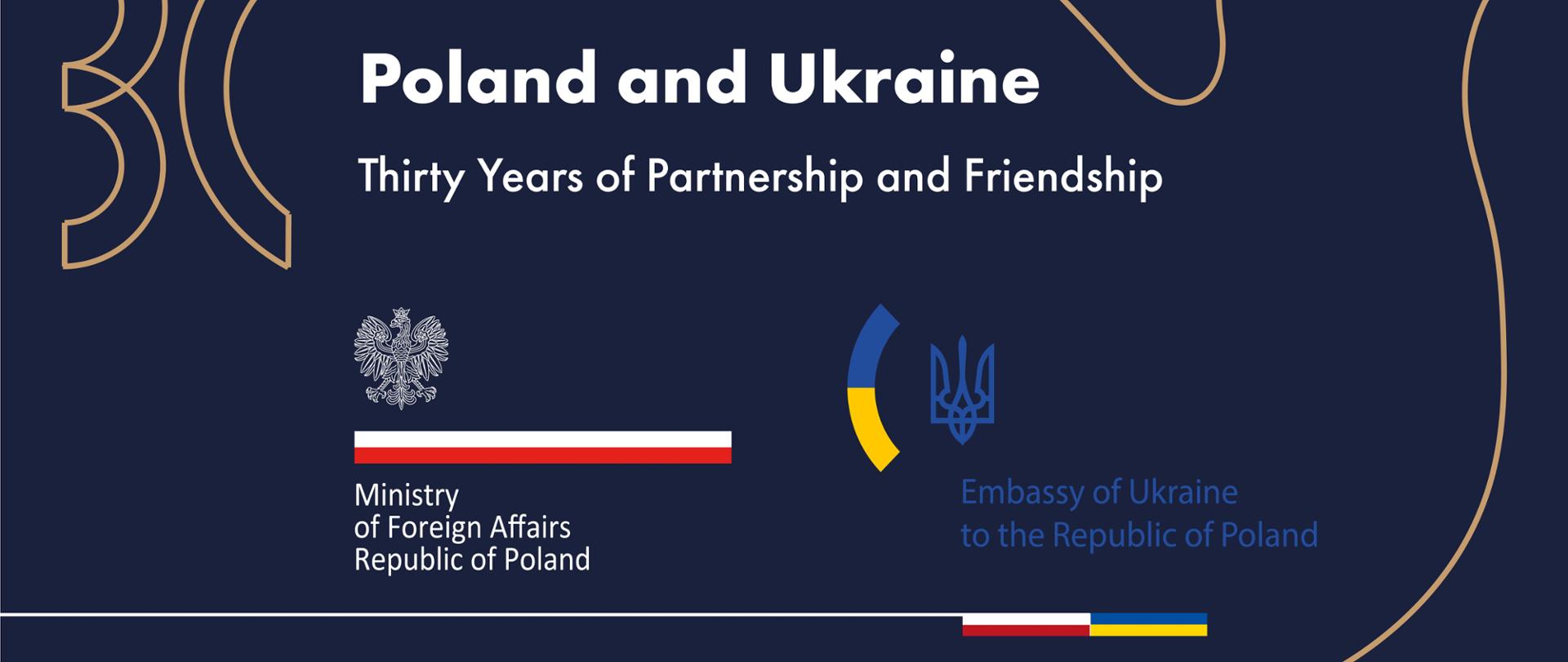 Polska-Ukraina. 30 lecie partnerstwa i przyjaźni_logo