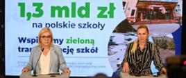 Na wspólnej konferencji ministra klimatu i środowiska Paulina Hennig-Kloska i ministra edukacji Barbara Nowacka poinformowały o uruchomieniu programu priorytetowego „Wymiana źródeł ciepła i poprawa efektywności energetycznej szkół”. 