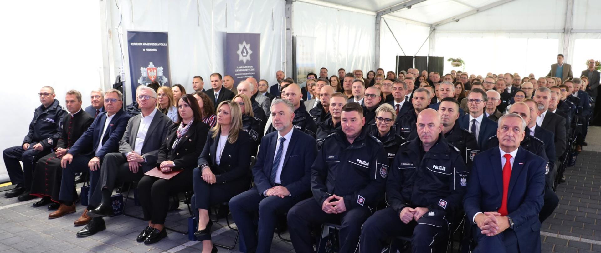 Otwarcie nowej siedziby Laboratorium Kryminalistycznego Komendy Wojewódzkiej Policji w Poznaniu 