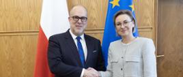 Spotkanie Minister Adriany Porowskiej z przedstawicielami UNHCR w Polsce#1