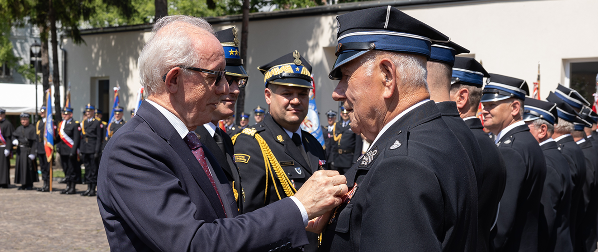 Wiceminister Wiesław Leśniakiewicz wziął udział w Mazowieckich Obchodach Dnia Strażaka