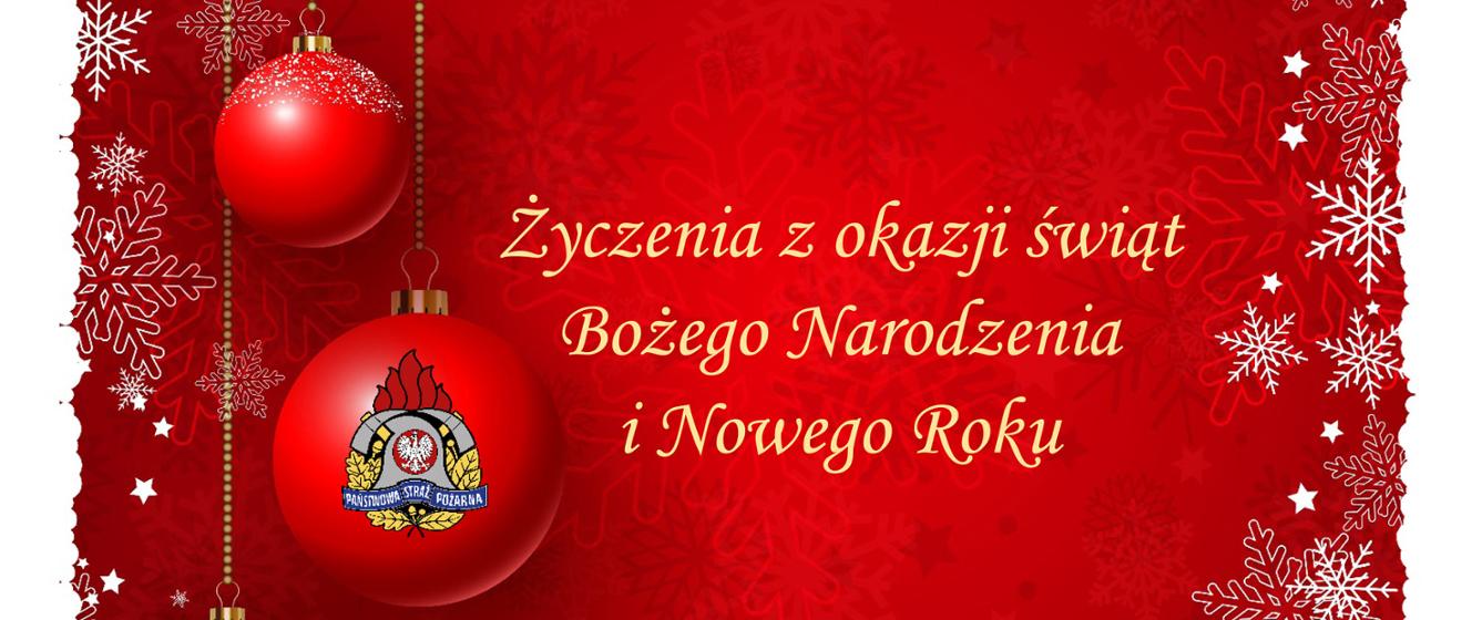 Yczenia Z Okazji Wi T Bo Ego Narodzenia I Nowego Roku Komenda