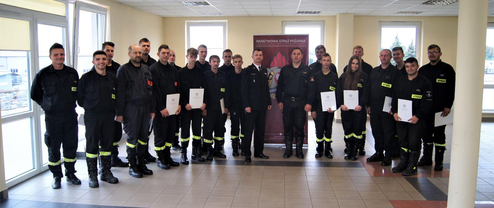 Szkolenie podstawowe strażaków ratowników OSP – zakończenie szkolenia