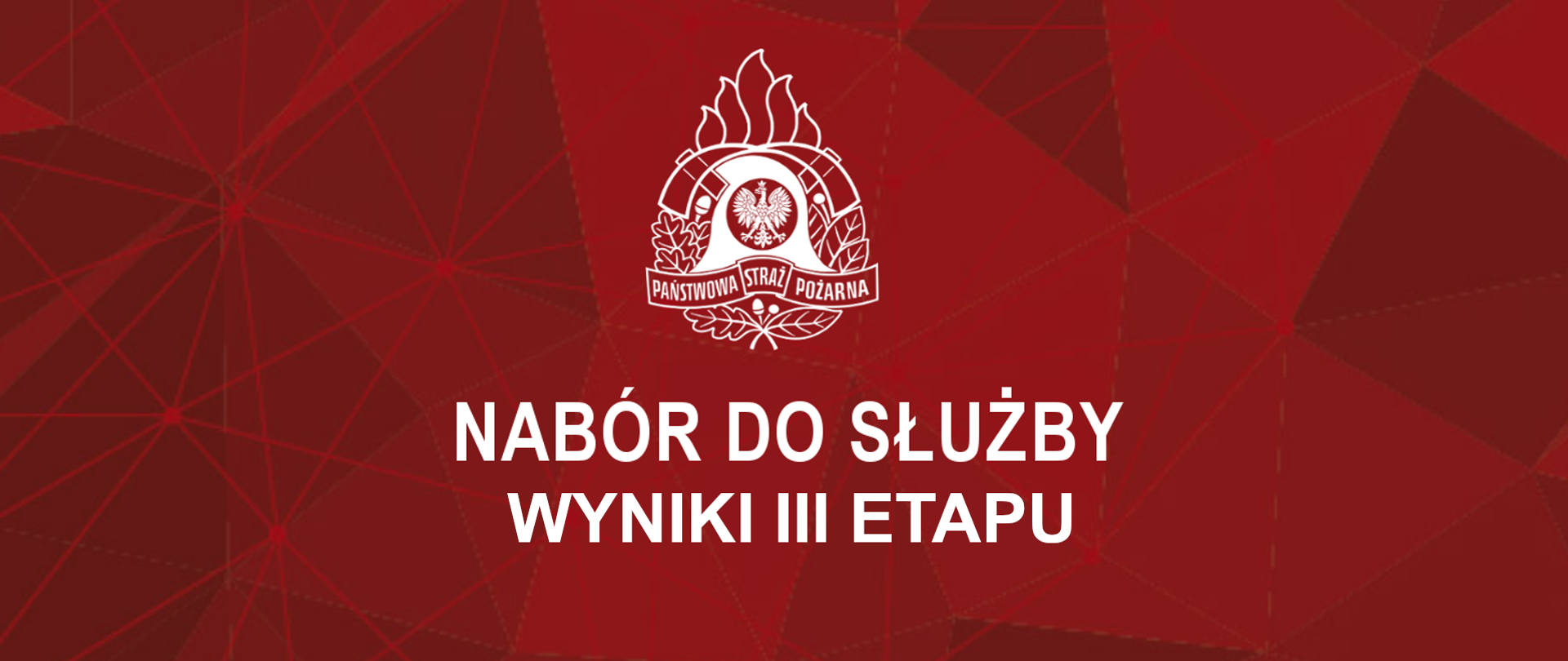 Infografika informująca o wynikach III etapu naboru