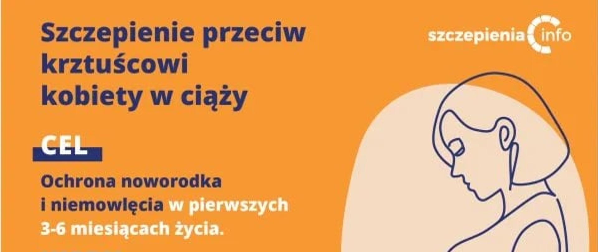 Bezpłatne szczepienia przeciw krztuścowi w POZ dla kobiet w ciąży