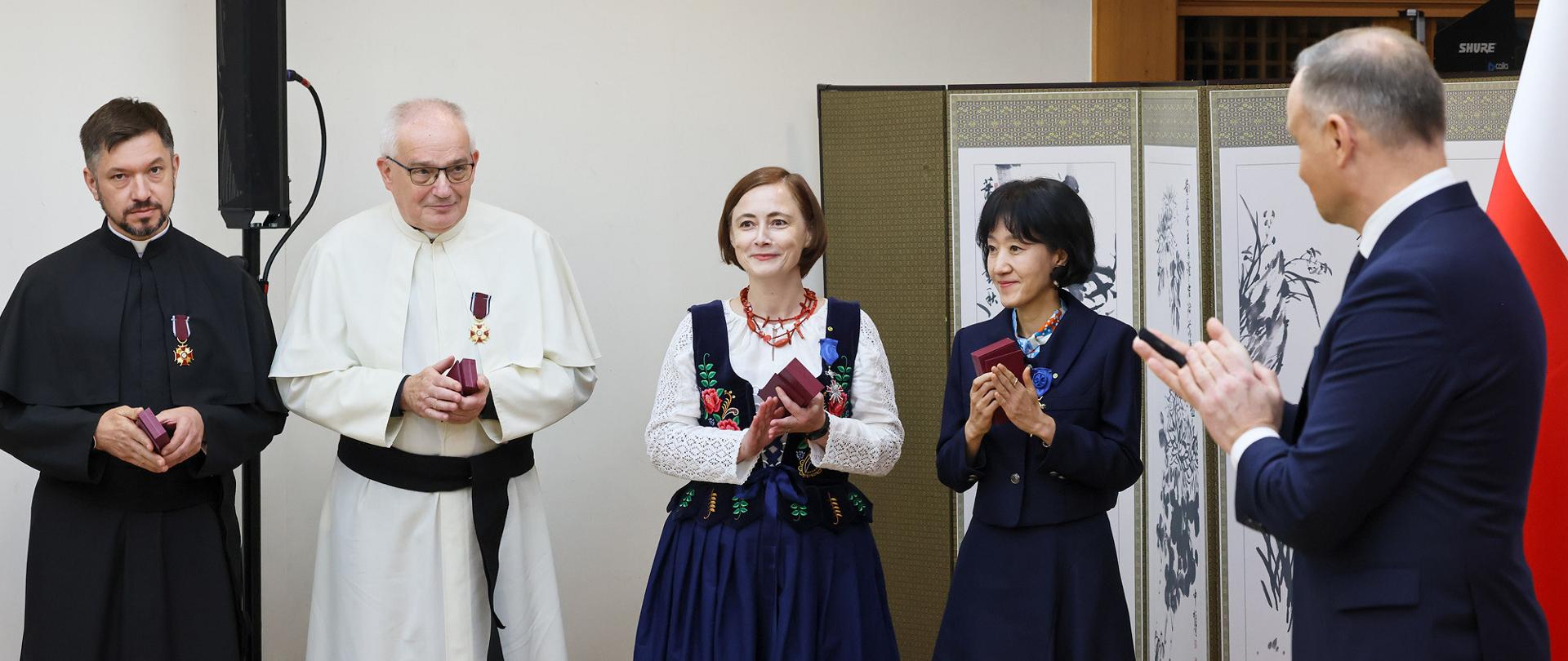 Ceremonia wręczenia odznaczeń