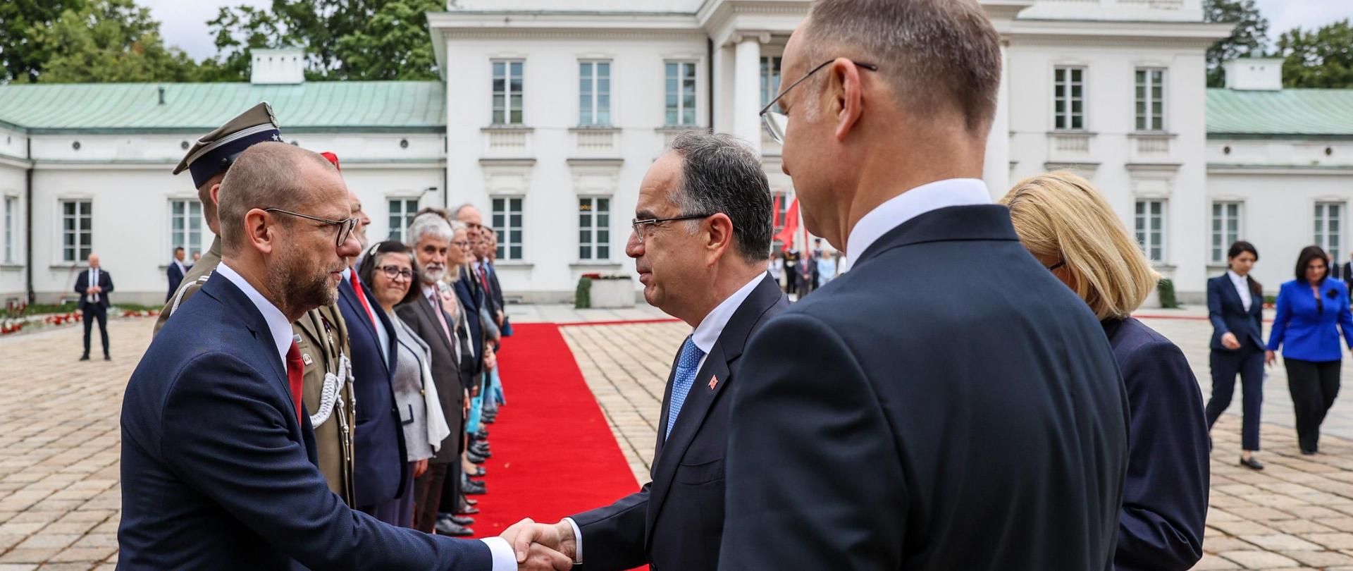 Wizyta Prezydenta Albanii w Polsce | fot. Przemysław Keler KPRP
