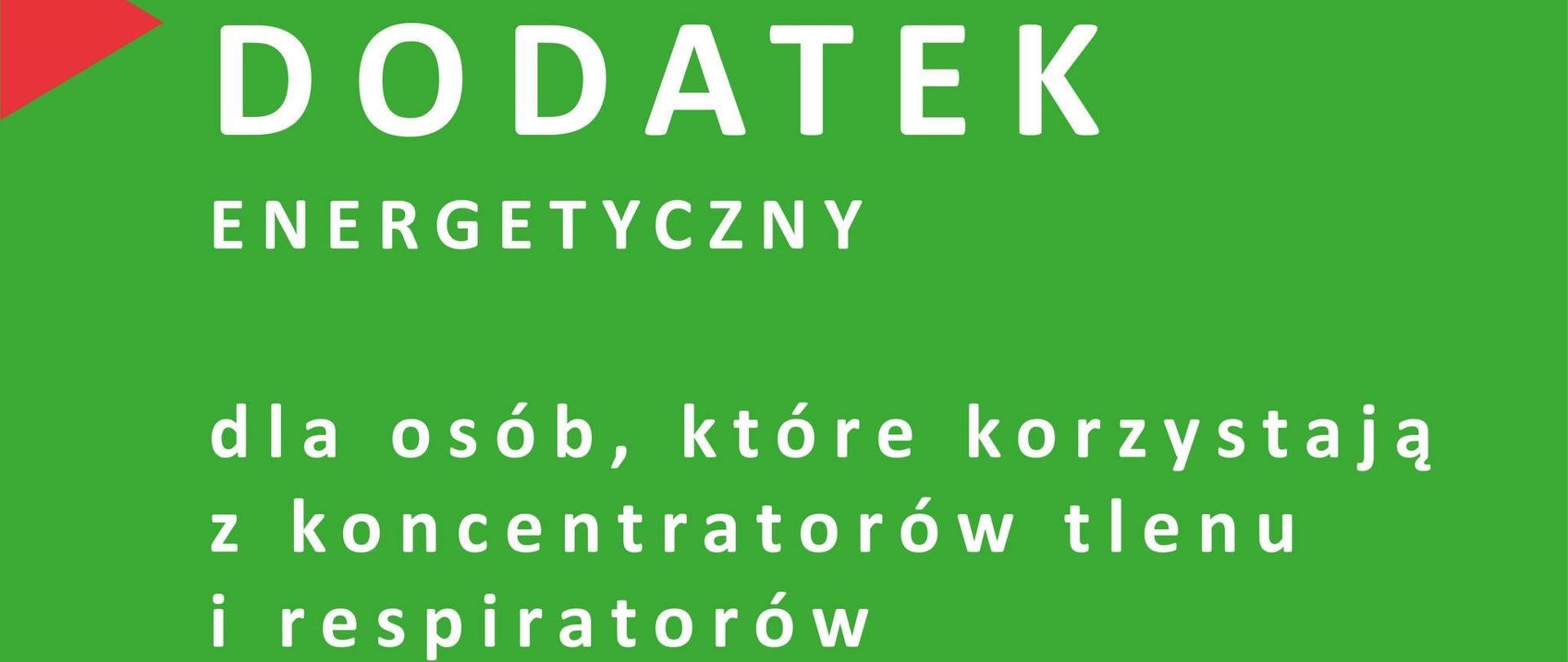 Logo - dodatek energetyczny