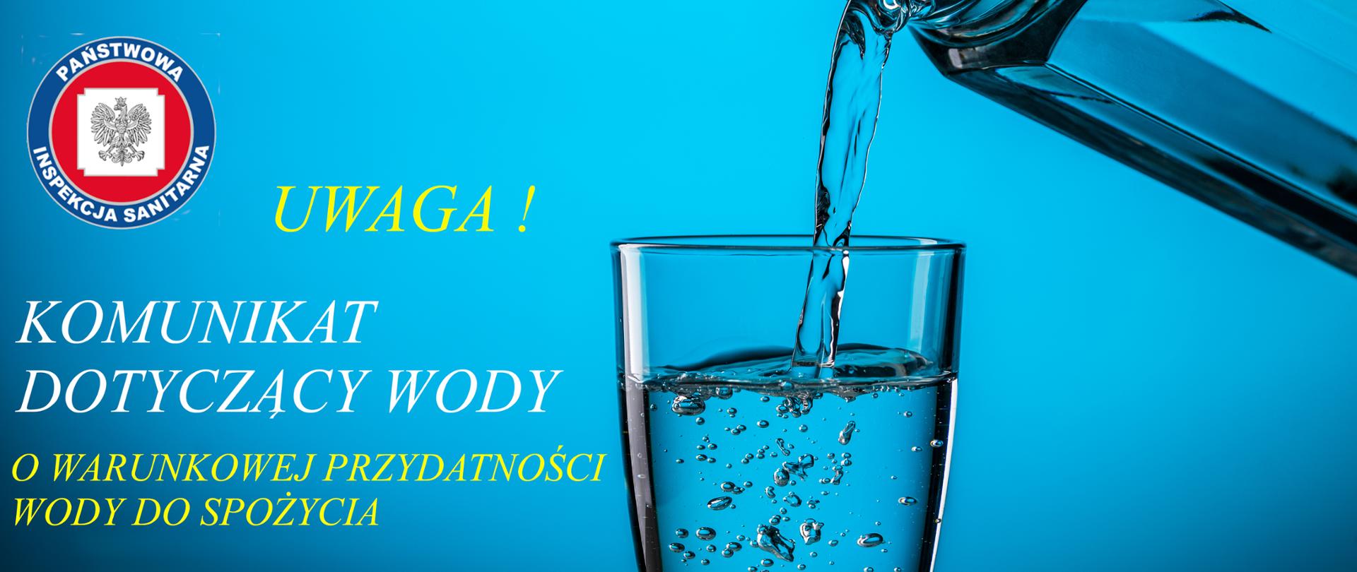 O warunkowej przydatności wody do spożycia