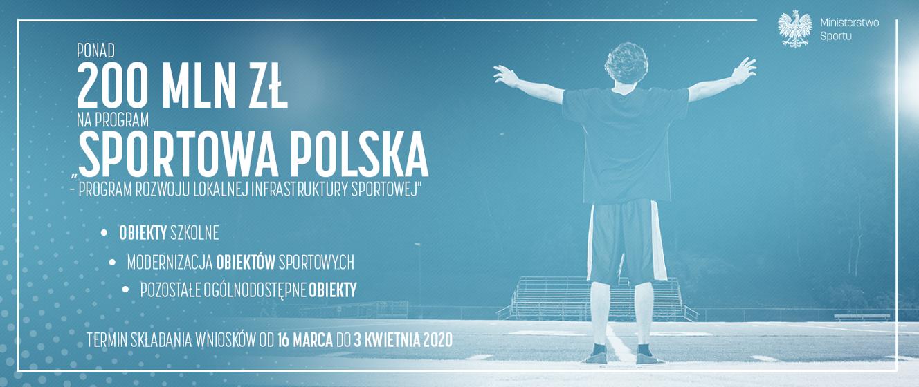 „Sportowa Polska – Program Rozwoju Lokalnej Infrastruktury Sportowej ...