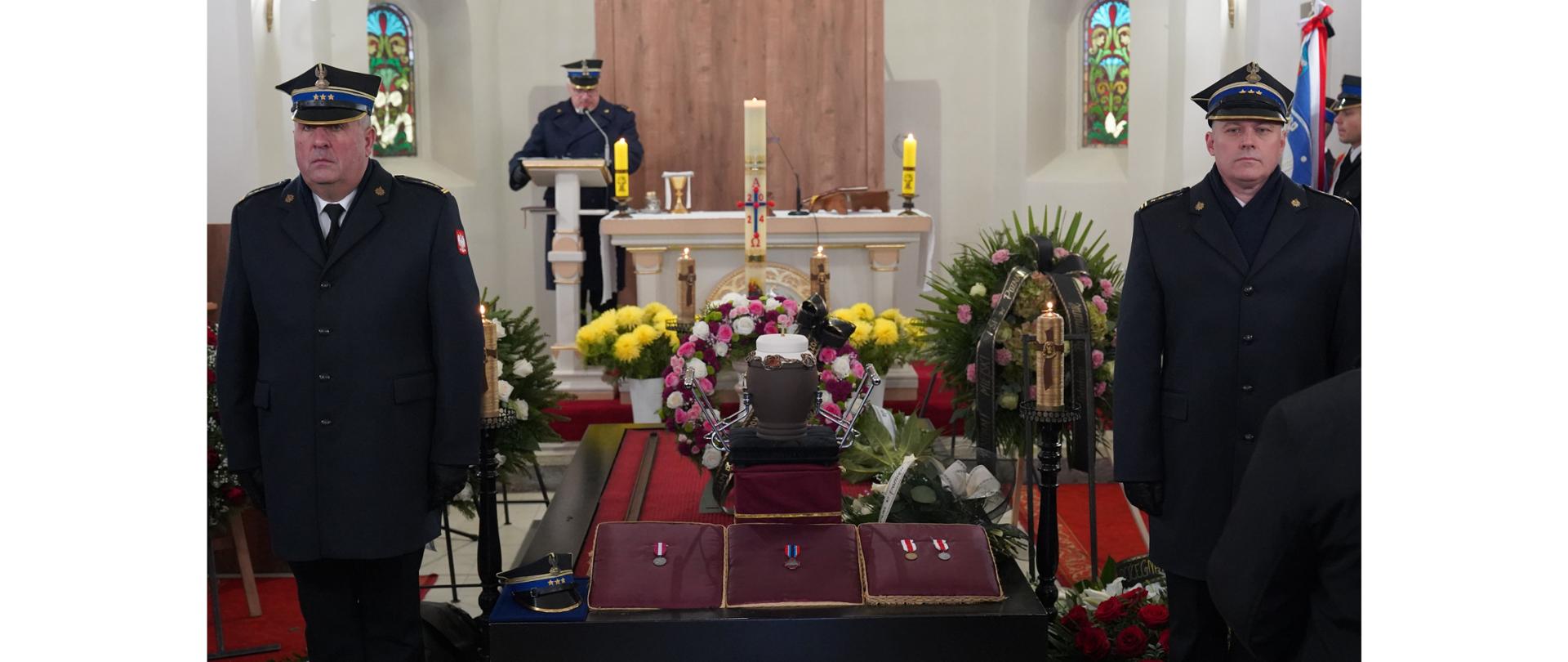 Ostatnie pożegnanie śp. st. bryg. Edyty Kalak-Filipiakw