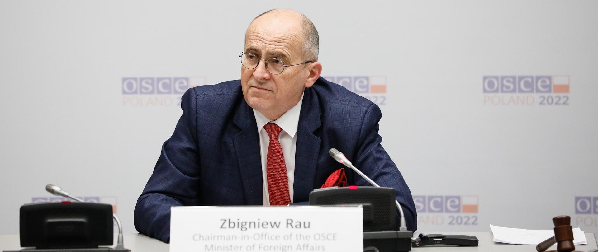 Minister Zbigniew Rau