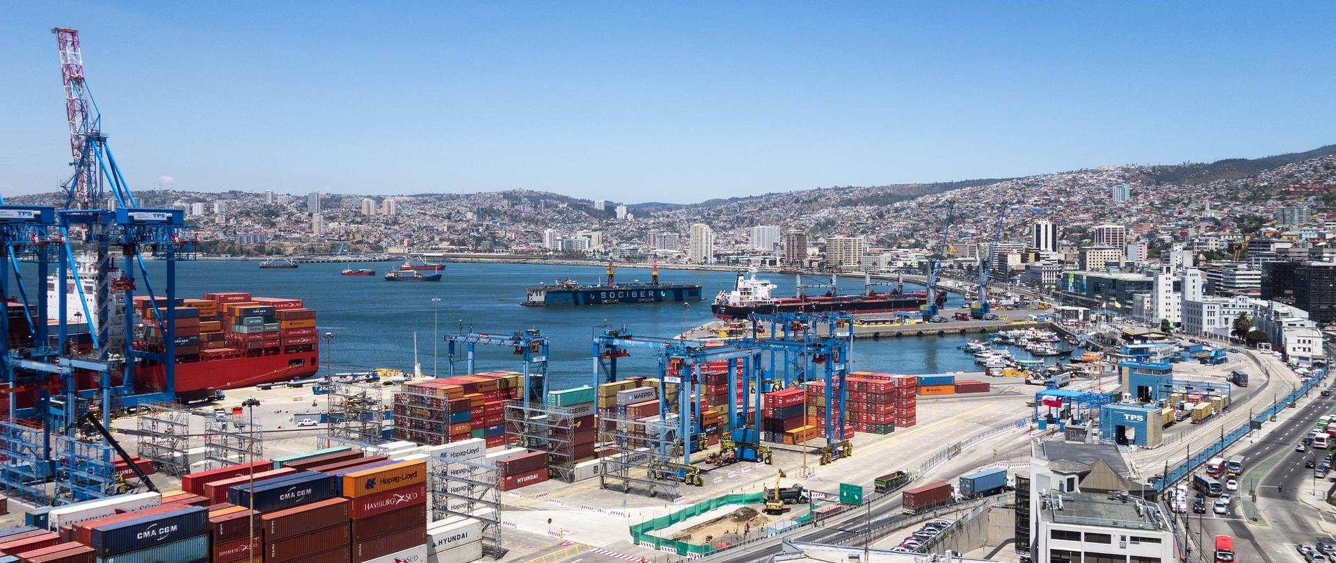 Port w Valparaiso