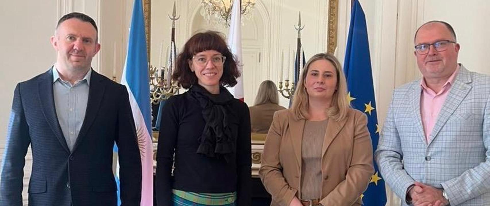 Monika Perendyk, Konsul RP w Argentynie, spotkała się z przedstawicielami polskiej uczelni Katolickiego Uniwersytetu Lubelskiego Jana Pawła II oraz argentyńskiego Universidad Nacional de Quilmes.