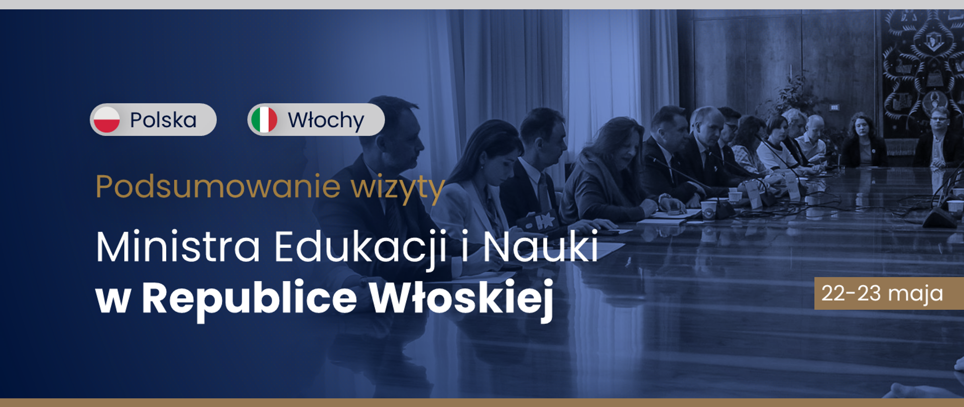 Podsumowanie wizyty ministra Przemysław Czarnka we Włoszech