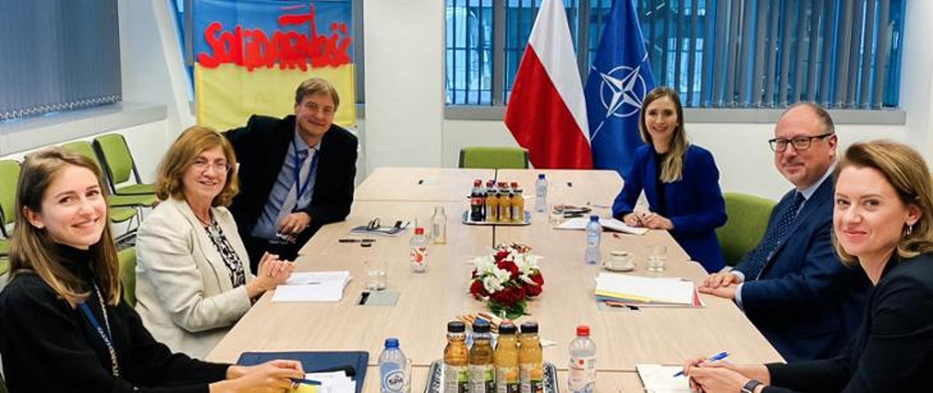 Minister Arkady Rzegocki visiting NATO HQ_10.2022