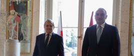 Wicepremier Piotr Gliński spotkał się w Warszawie z ministrem kultury i turystyki Turcji, fot. Jan Jechna