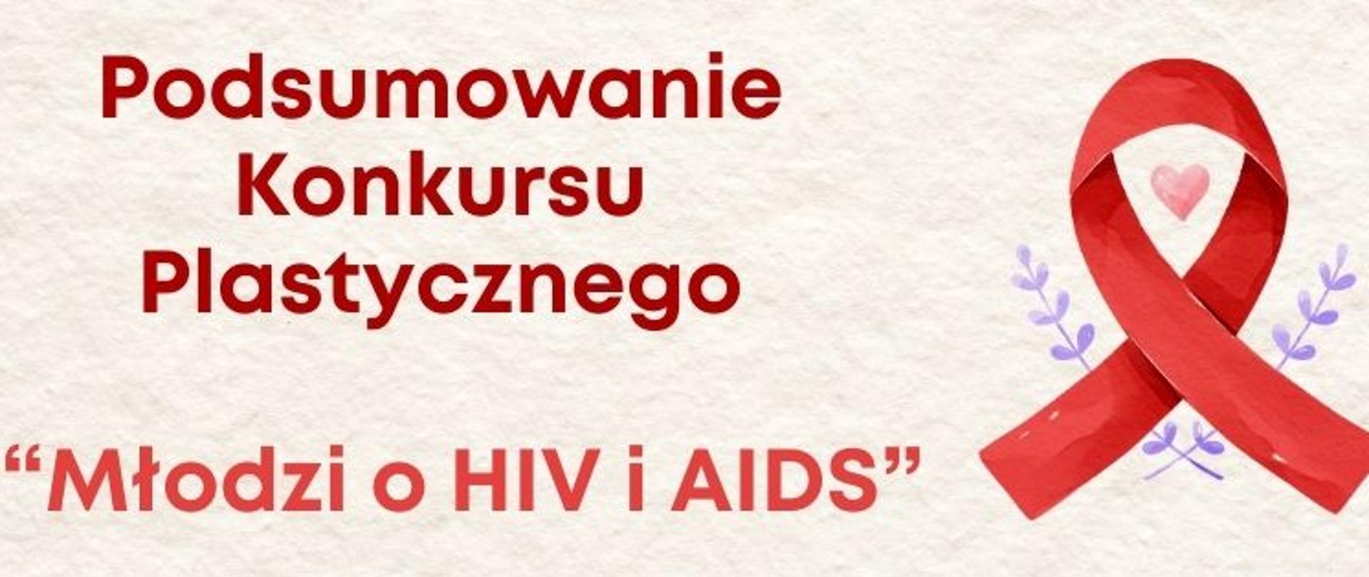 Konkus Plastycznym “Młodzi o HIV i AIDS”