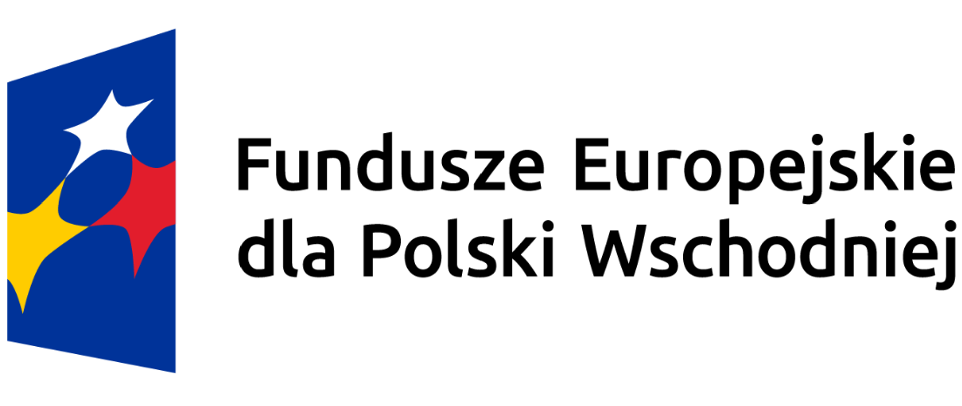 Logotyp Fundusze Europejskie dla Polski Wschodniej