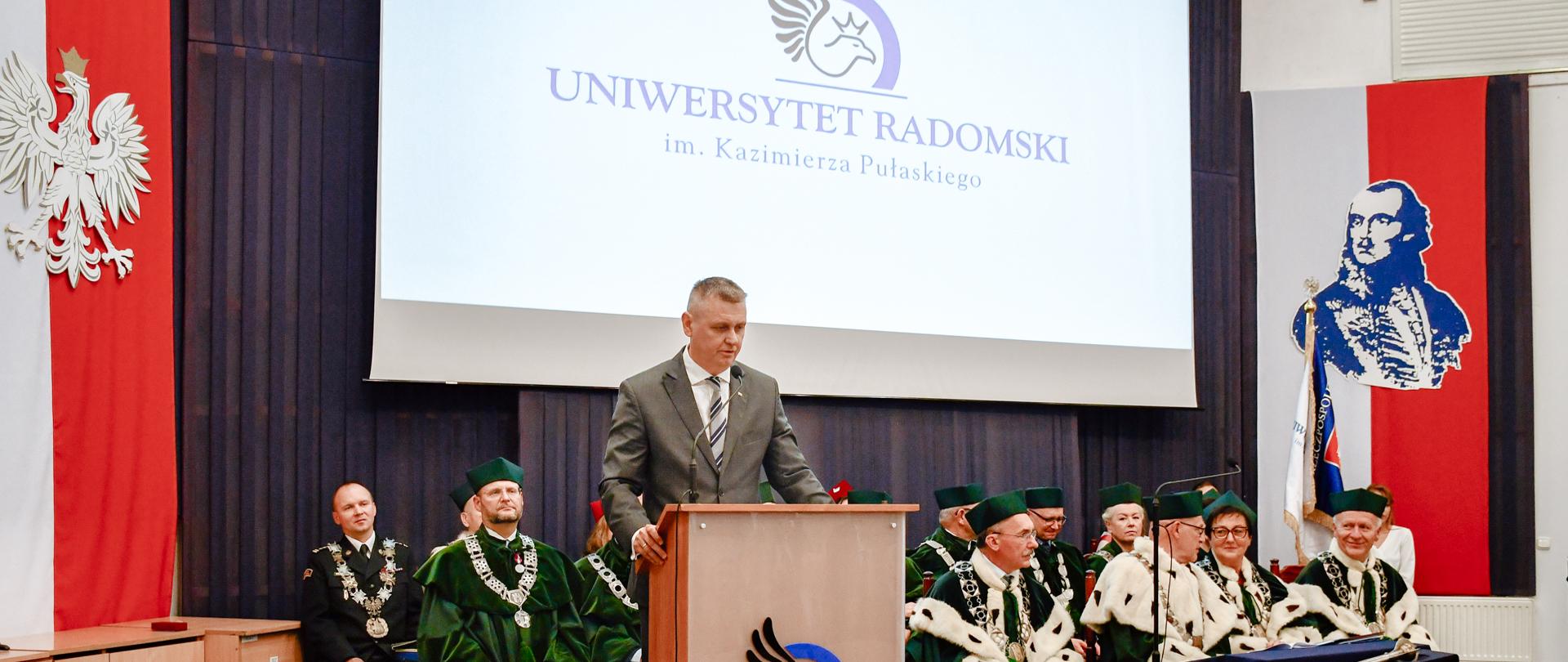 Inauguracja roku akademickiego na Uniwersytecie Radomskim im. Kazimierza Pułaskiego