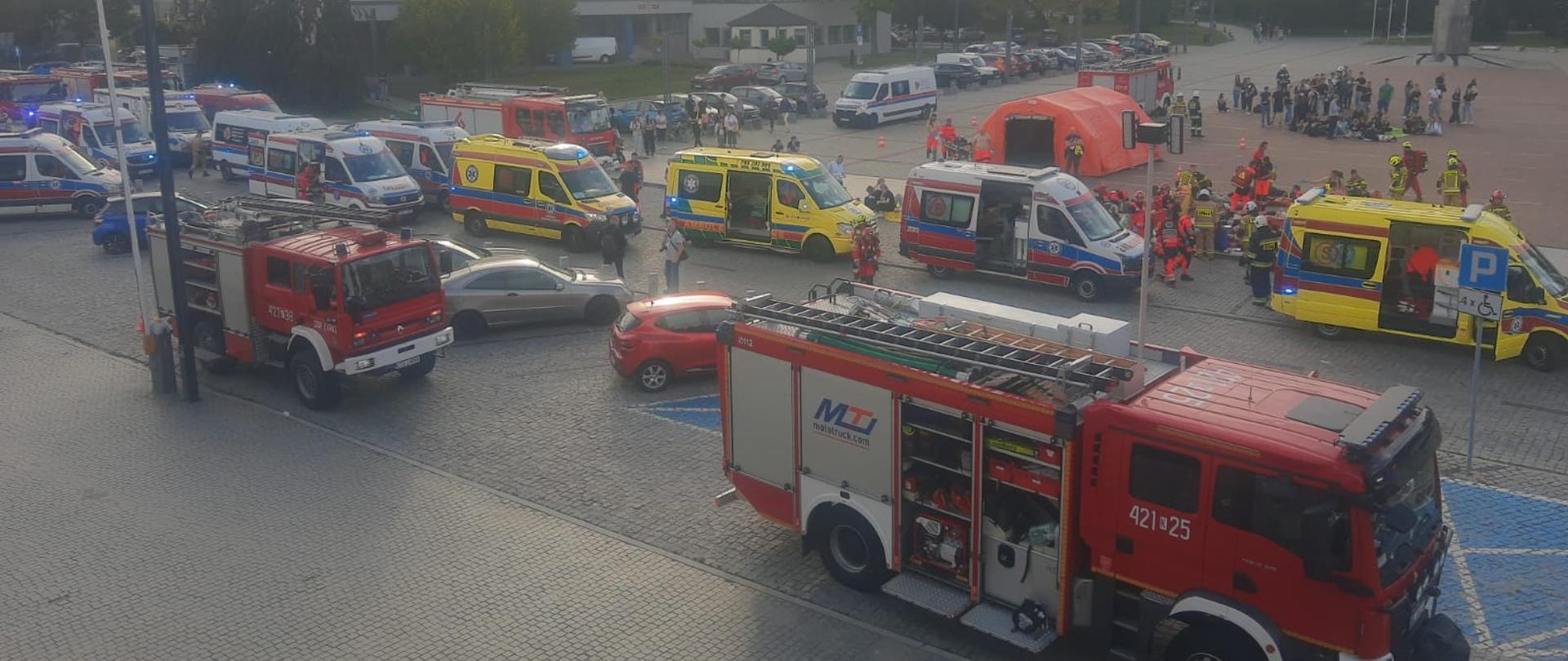 Ćwiczenia Mayday 2024 organizowane przez Szpital Powiatowy w Chrzanowie 