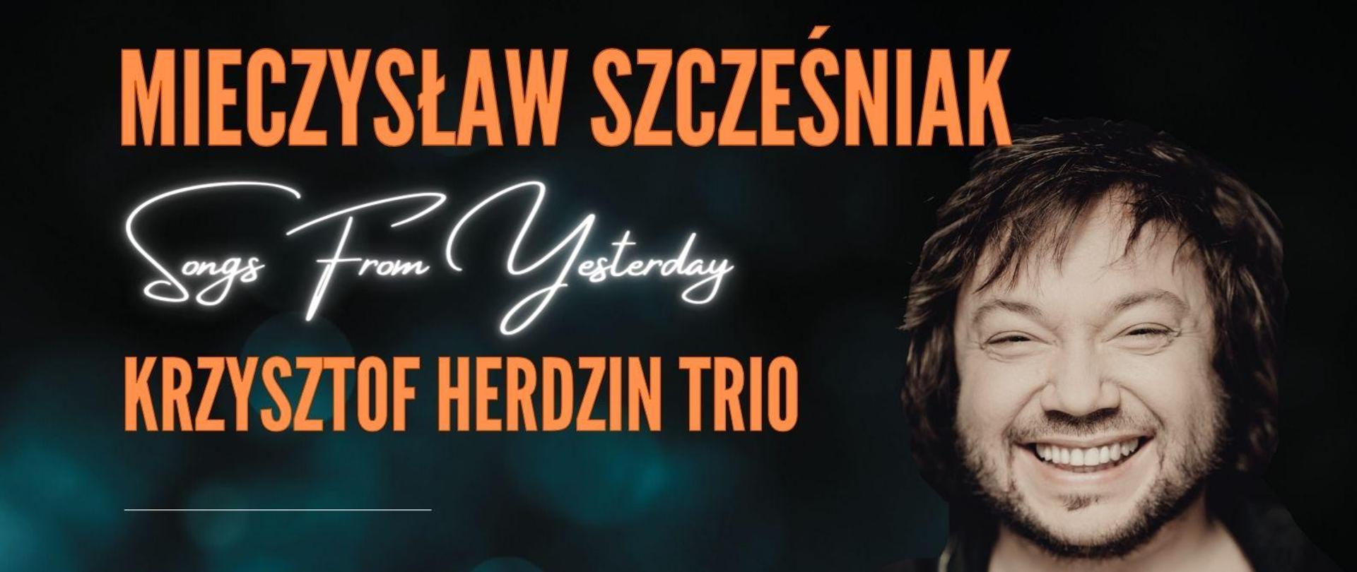 Plakat dni Lubaczowa 2024 – 14 czerwca wystąpi Mieczysław Szcześniak & Krzysztof Herdzin Trio
