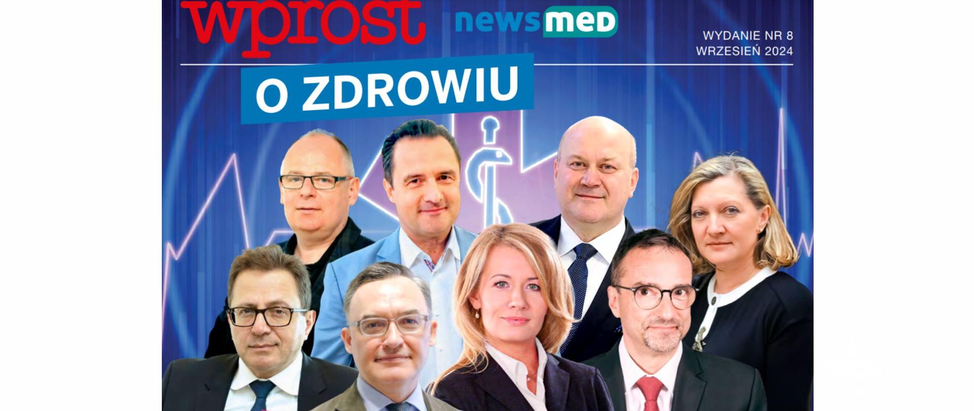 Zdjęcie przedstawia okładkę tygodnika Wprost o zdrowiu 