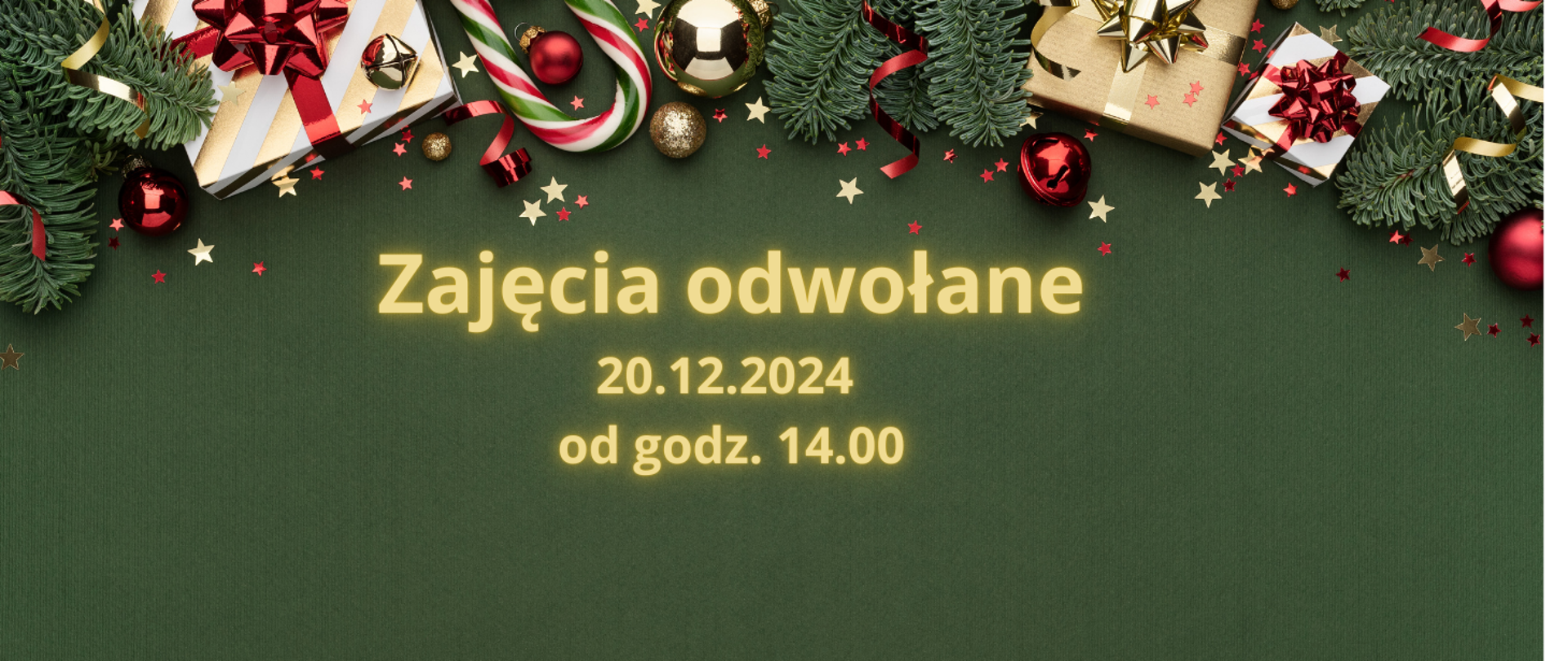 Zajęcia odwołane