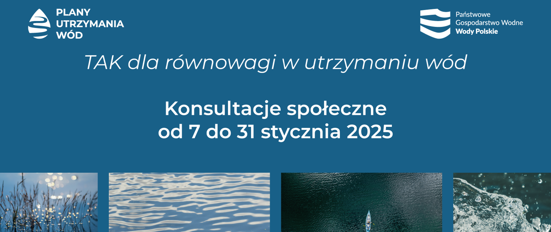 konsultacje społeczne projektów Planów utrzymania wód