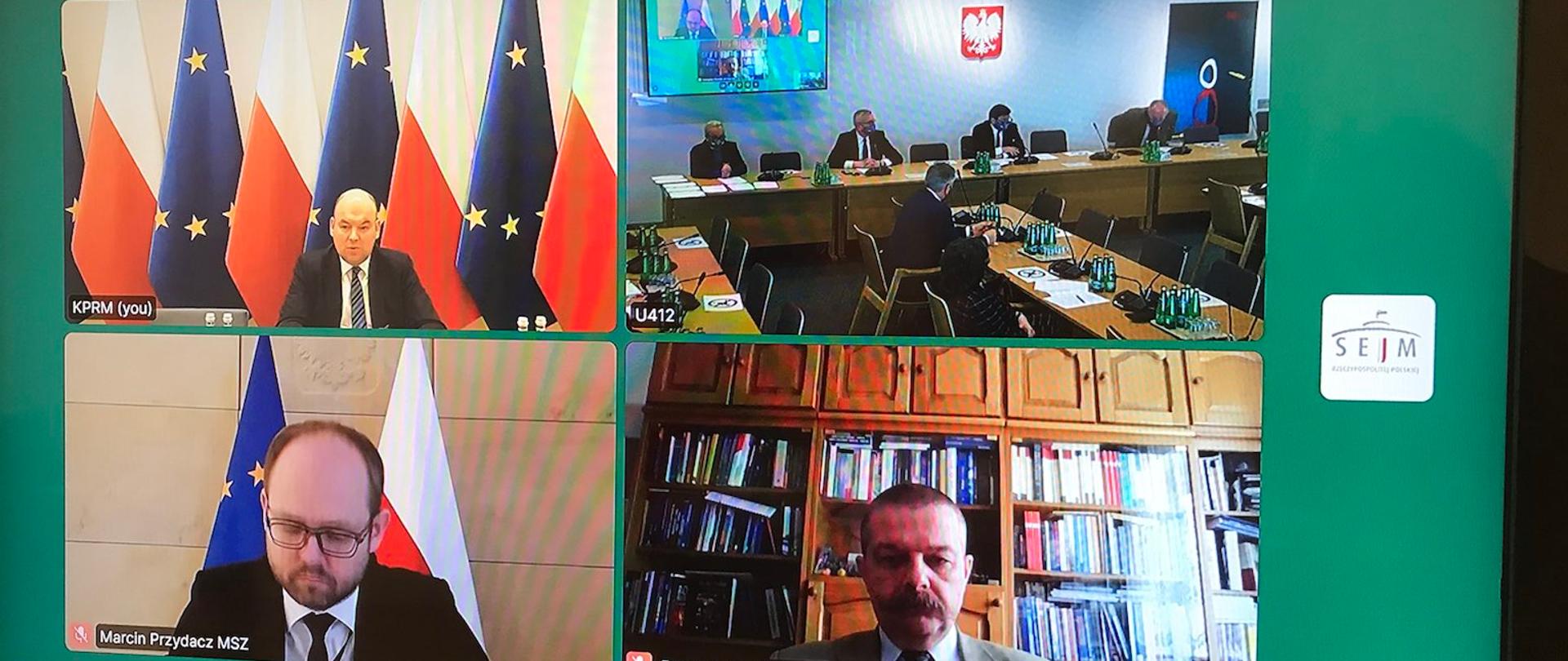 Posiedzenie Sejmowej Komisji Łączności z Polakami za Granicą oraz Spraw Zagranicznych