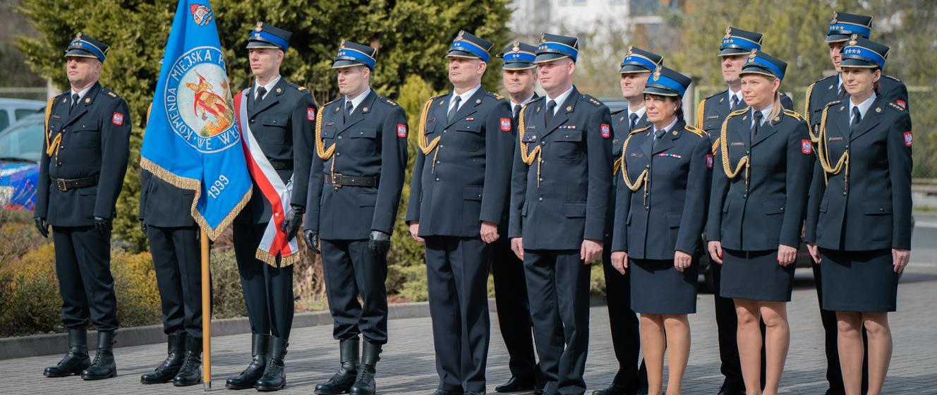 Komenda Miejska Psp We W Oc Awku Uhonorowana Medalem Prezydenta Miasta