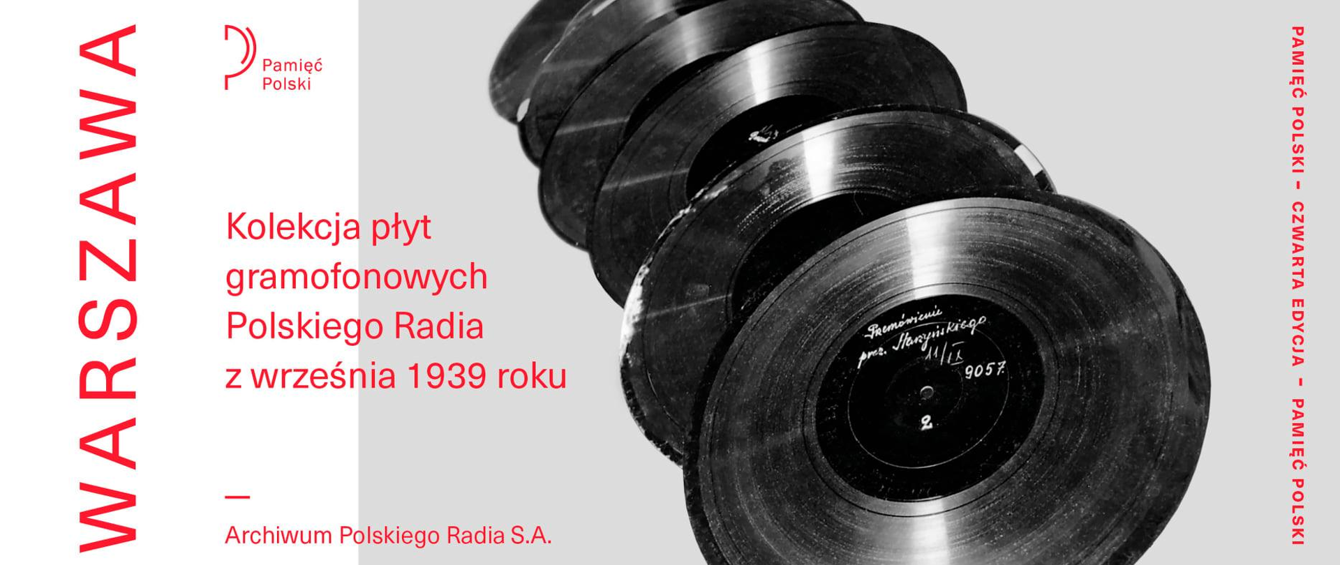 Kolekcja płyt Polskiego Radia z września 1939_baner PR