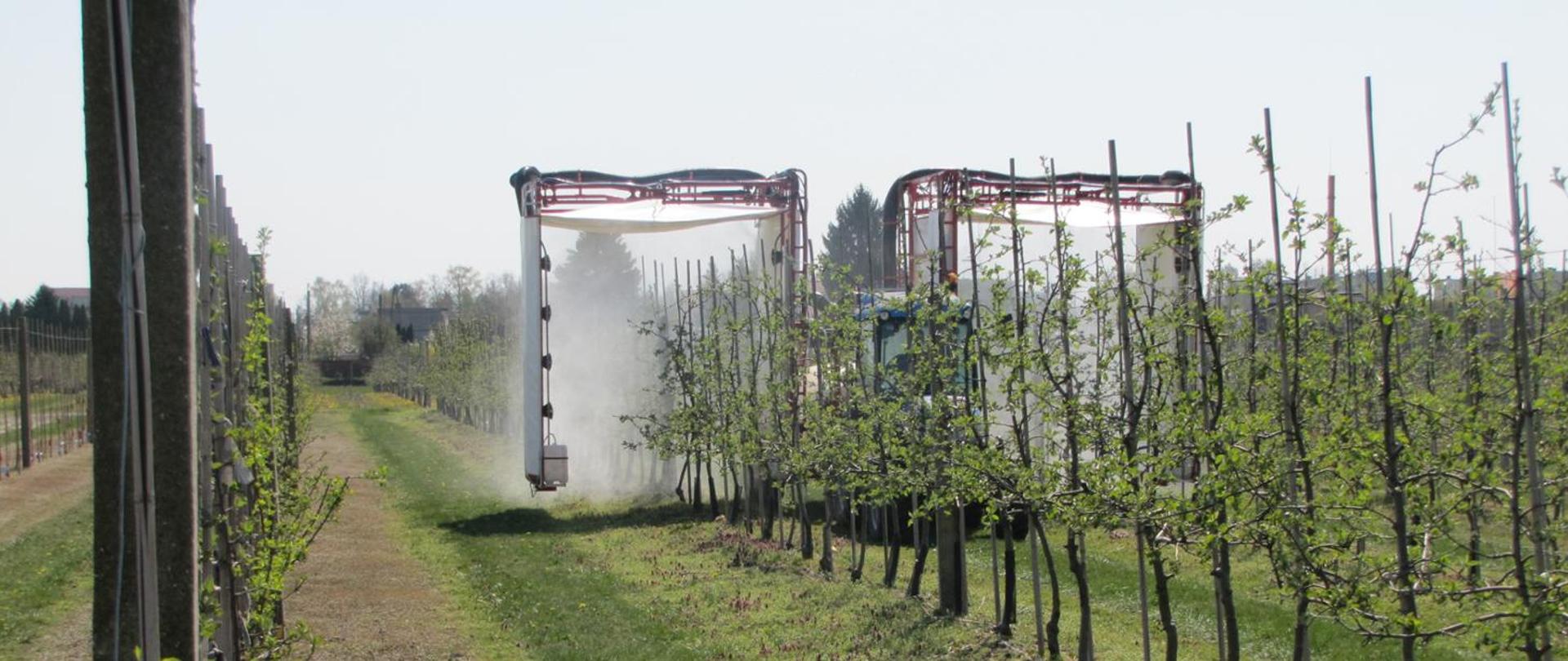 A family of innovative orchard tunnel sprayers with utility liquid recovery
