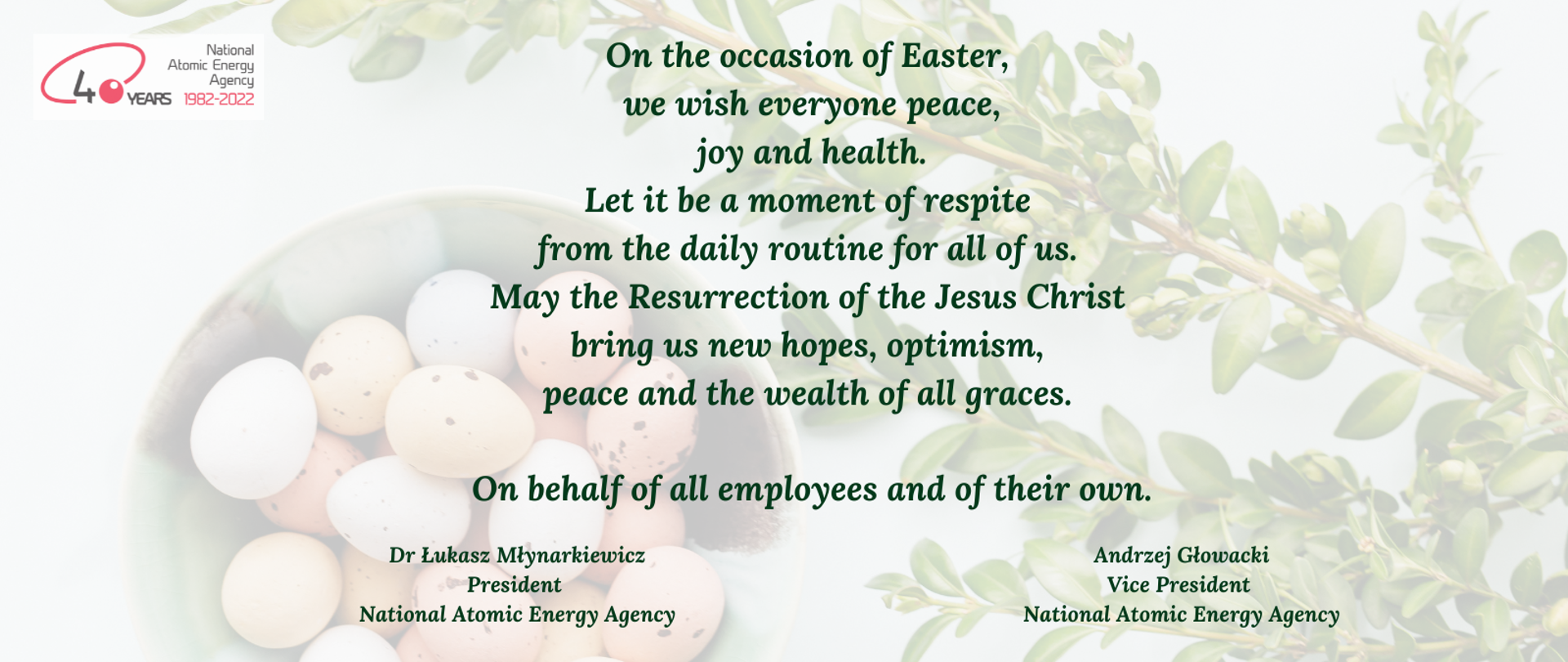 Easter greetings