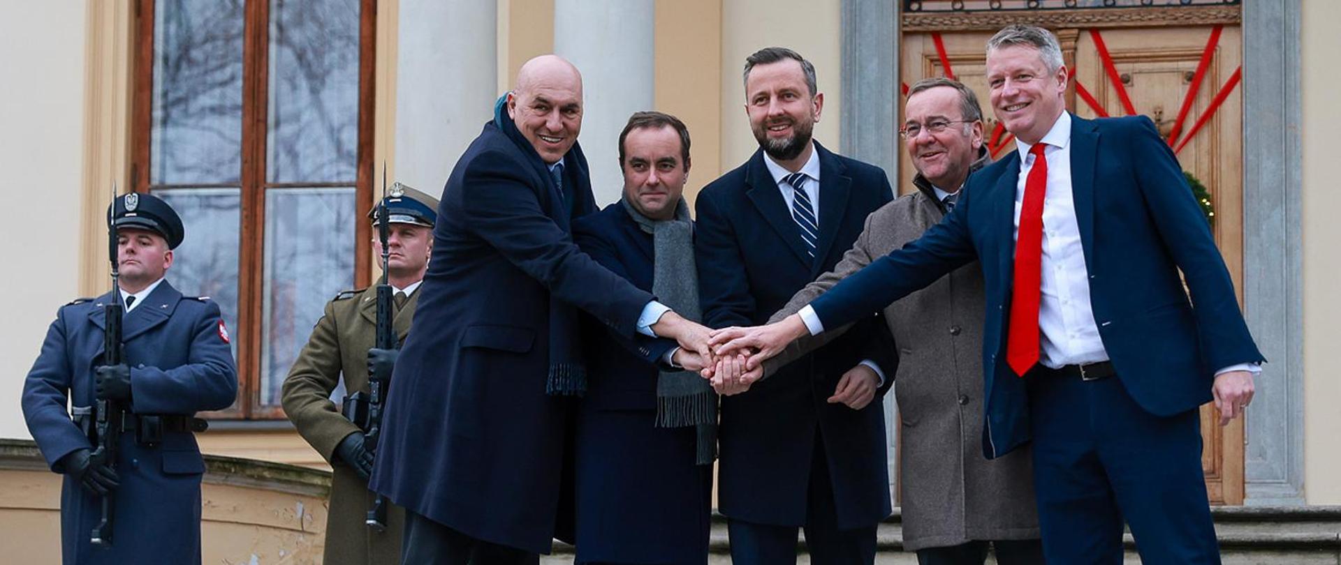 On January 13th in Helenów near Warsaw a meeting of the deputy prime minister – minister of national defense Władysław Kosiniak Kamysz and the defence ministers of Germany, Great Britain, France and Italy took place. The defence minister of Ukraine has also joined the meeting, held in the Group of Five format, through videoconference.