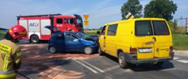 Wypadek drogowy w miejscowości Drożejowice