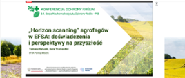 Tomasz Kałuski - Urząd ds. Bezpieczeństwa Żywności