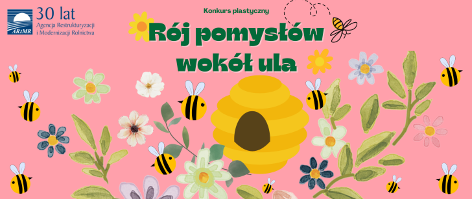 Rój pomysłów wokół ula konkurs plastyczny