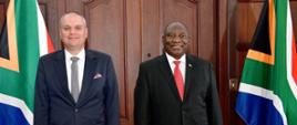 Ambassador Adam Burakowski presents his credentials in South Africa